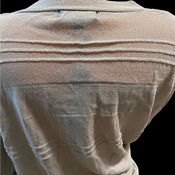 NEW Philomena Petti XL Long Sleeve Light Grey Open Front Cardigan Sweater NWT - Picture 12 of 15